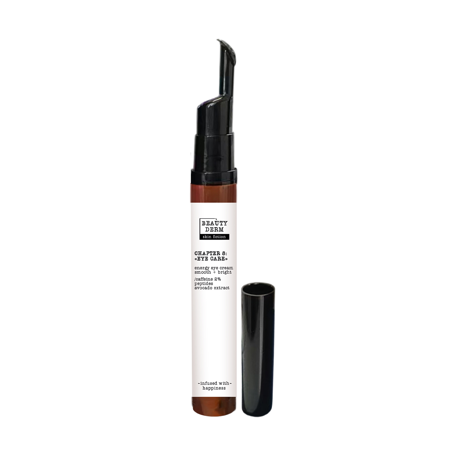 Крем для шкіри навколо очей BEAUTYDERM Skin Fiction Energy Eye Cream з кофеїном та пептидами, 15 мл
